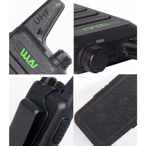 10PCS WLN KD-C1 Mini Handy Portable Walkie Talkie - Image 3