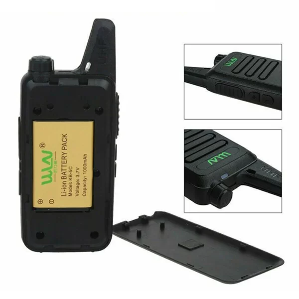 10PCS WLN KD-C1 Mini Handy Portable Walkie Talkie - Image 6