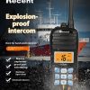 RECENT RS-35ME Explosion-proof Waterproof Marine Radio Walkie Talkie VHF RS35ME ATEX IP67 Handheld transceiver floating