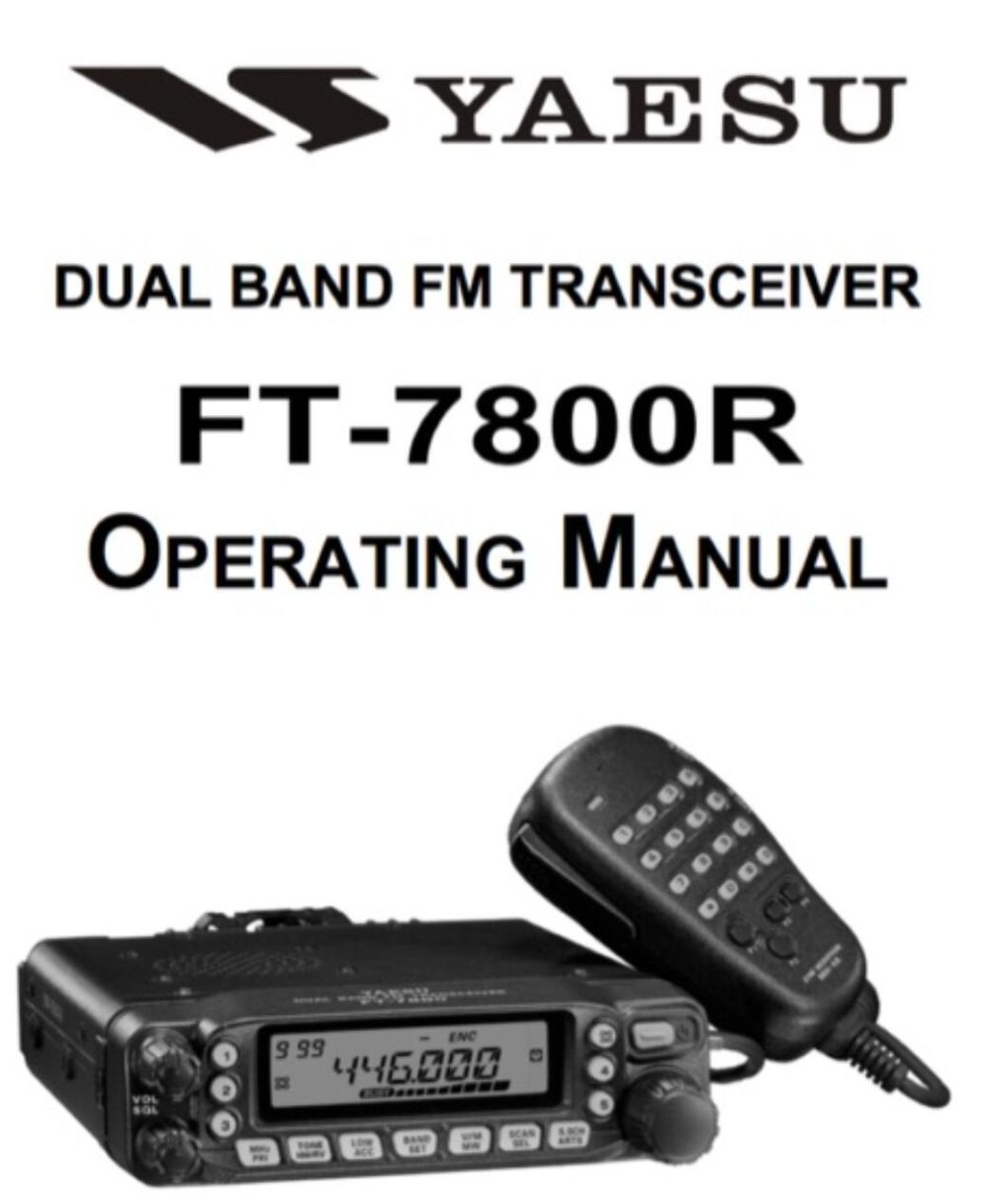 YAESU FT-7800R/E Vehicle Mouted Amateur Mobile Transceivers - Image 2