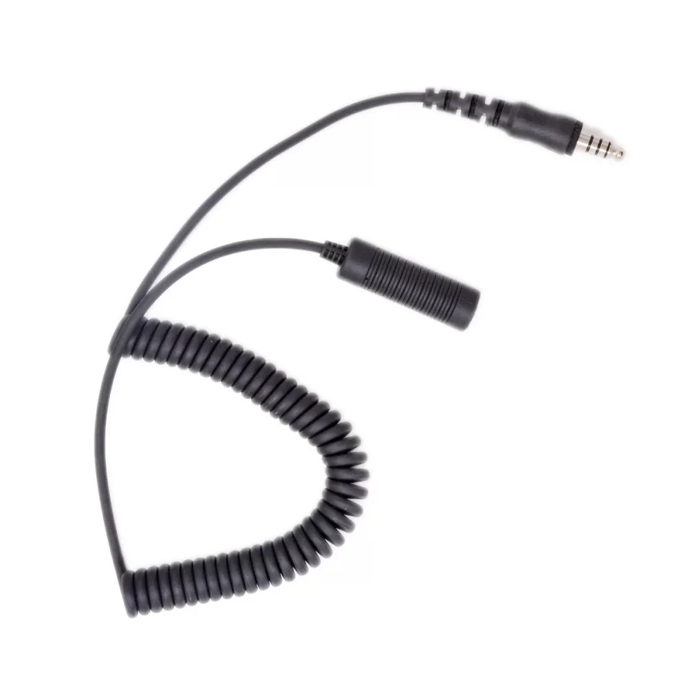 ABS U-92A/U TO U-174/U TAC-SKY Helicopter Military Headphone Extension Line Accessory Tactical Headset Eearpiece Connect Cable - Image 3