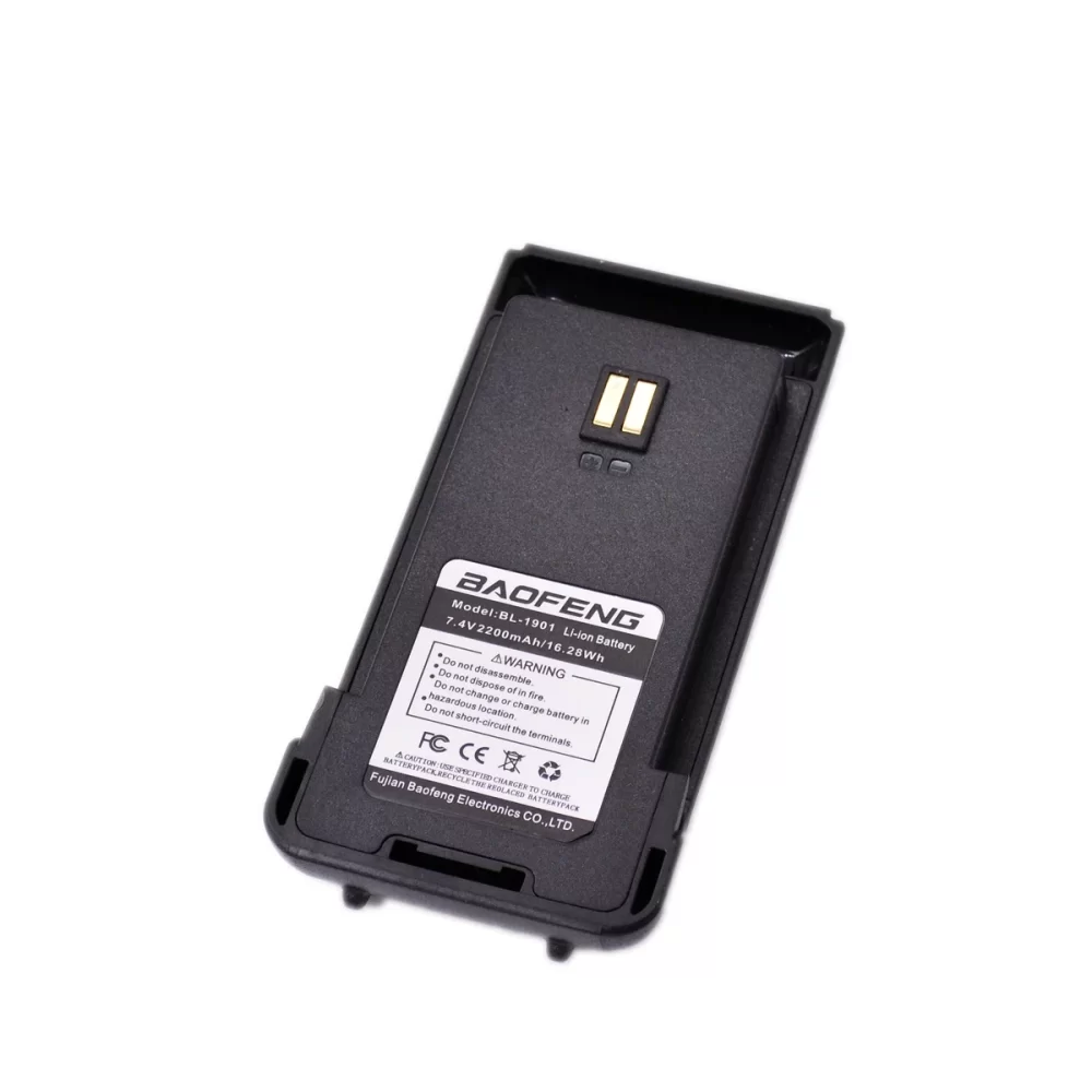 BAOFENG BL1901 Rechargeable Li-ion Battery Pack DC7.4V 2200mAh 16.28Wh for H7 Ham Radio Power Supply Accessory