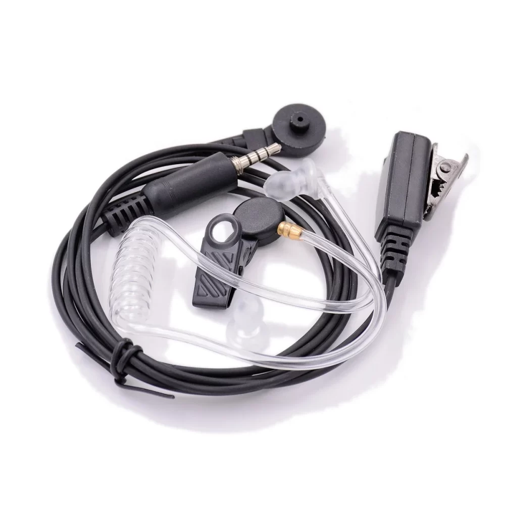 Acoustic Tube Earpiece Headset for Yaesu Vertex VX6R VX6 VX7R VX170 FT270 Standard Horizon HX210 HX400 HX750S HAM Radio PTT Mic - Image 2