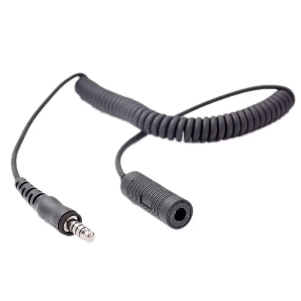 ABS U-92A/U TO U-174/U TAC-SKY Helicopter Military Headphone Extension Line Accessory Tactical Headset Eearpiece Connect Cable - Image 6