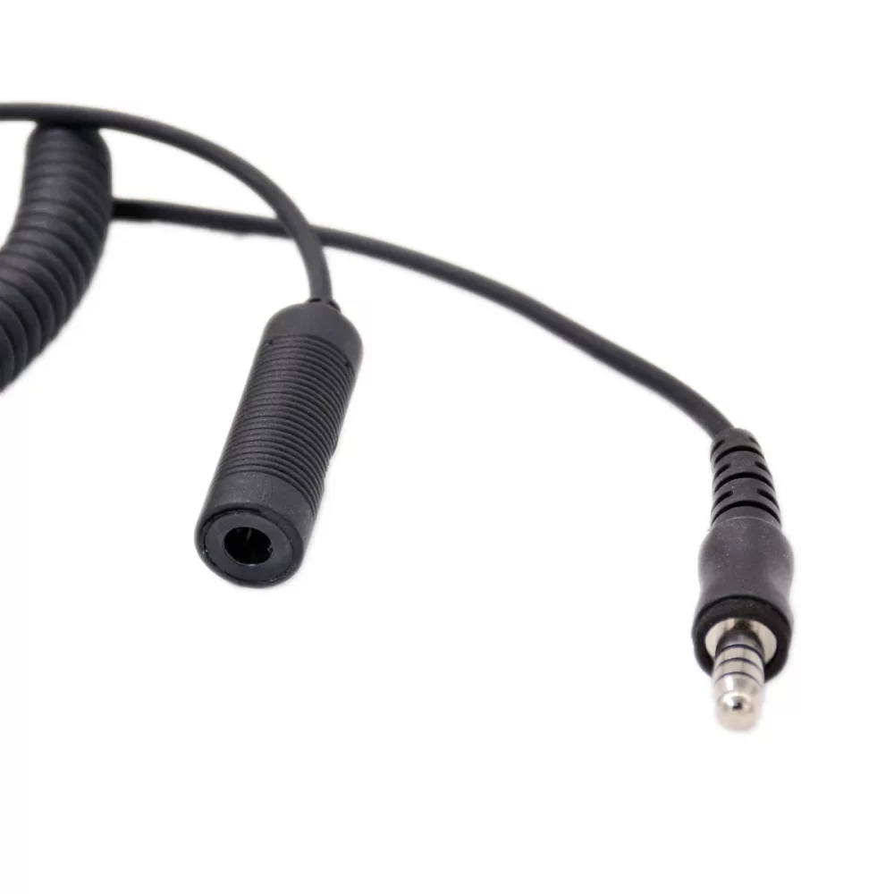 ABS U-92A/U TO U-174/U TAC-SKY Helicopter Military Headphone Extension Line Accessory Tactical Headset Eearpiece Connect Cable - Image 5