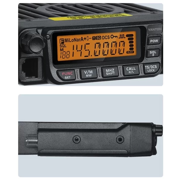 Free Shipping Yanton TM-8600 FM walkie talkie 60w UHF400-480MHz mobile radio talkie-walkie 25KM - Image 4