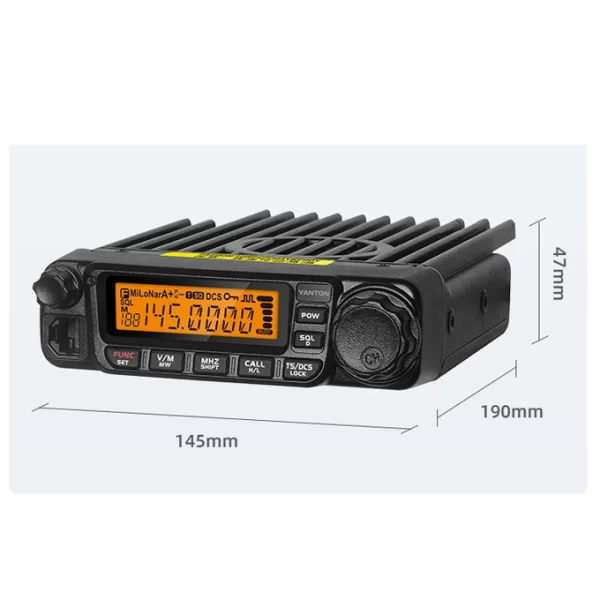 Free Shipping Yanton TM-8600 FM walkie talkie 60w UHF400-480MHz mobile radio talkie-walkie 25KM - Image 3