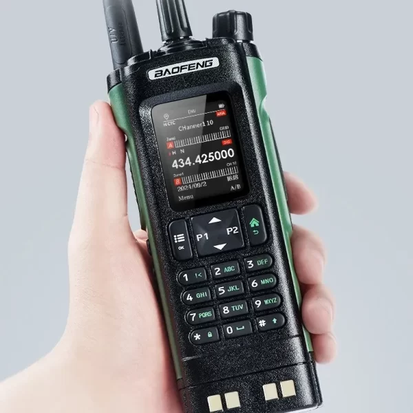 Baofeng UV-32 Multi band AM FM UHF VHF High Power 10W GPS  One-Click Frequency Long Range Radio