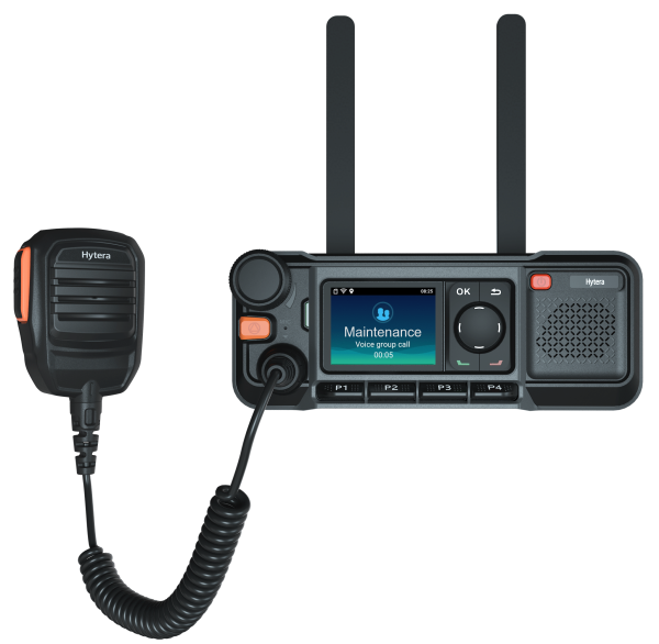 Hytera MNC360 PoC Mobile Radio PoC Transceiver Two-Way Radio with GPS Long Range Digital Intercom Smart Device Walkie Talkie