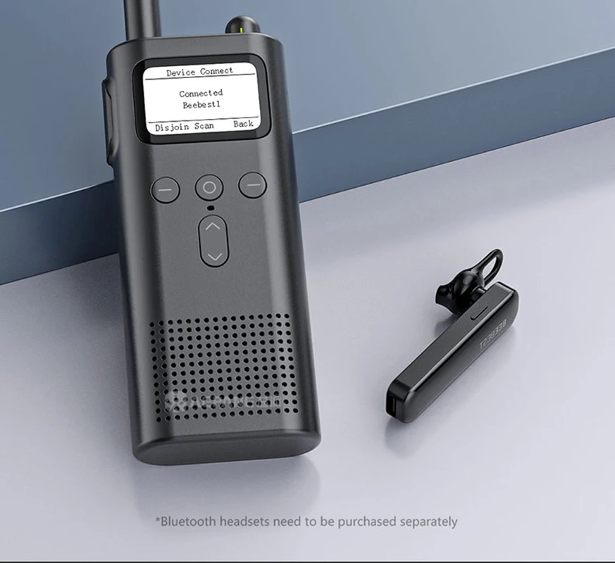 2025 new A218 Pro FM FRS GMRS uhf handheld radio 1.6-inch LCD VOX support APP writing bluetooth headphone for Xiaomi mijia wallkie talkie
