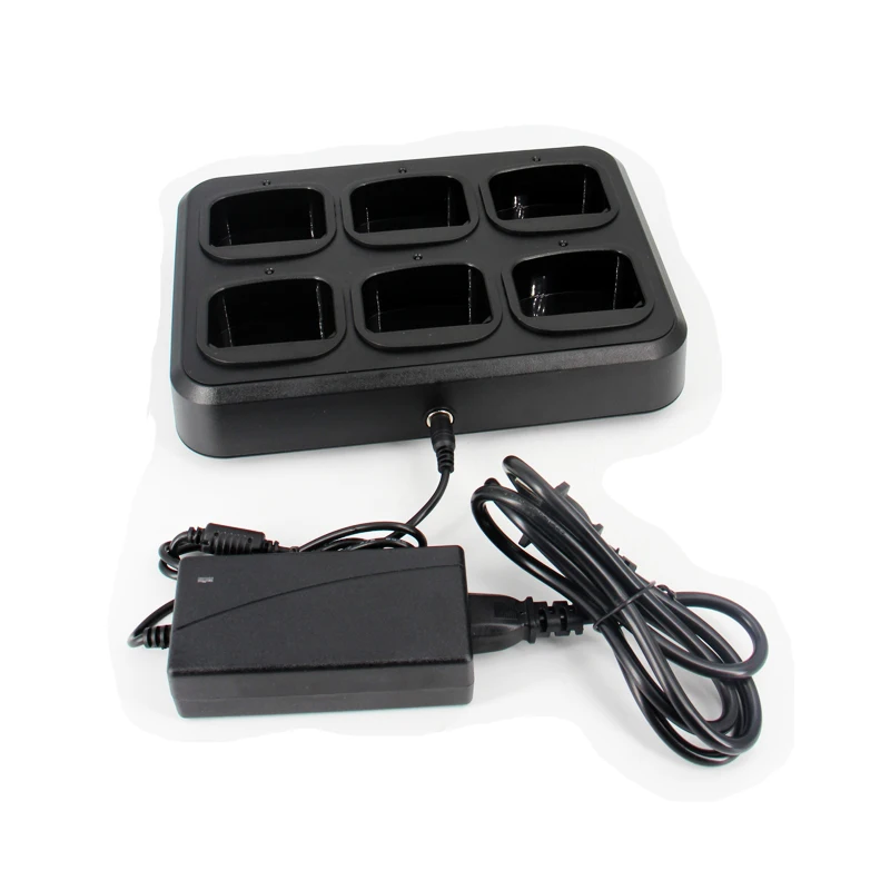 KSC-356 6-Unit Desktop Multi Charger For Kenwood KNB-45L NX240 NX340 TK2000 TK2402 TK3400 TK-2212L TK3207 TKU100 TK3402 two way radios