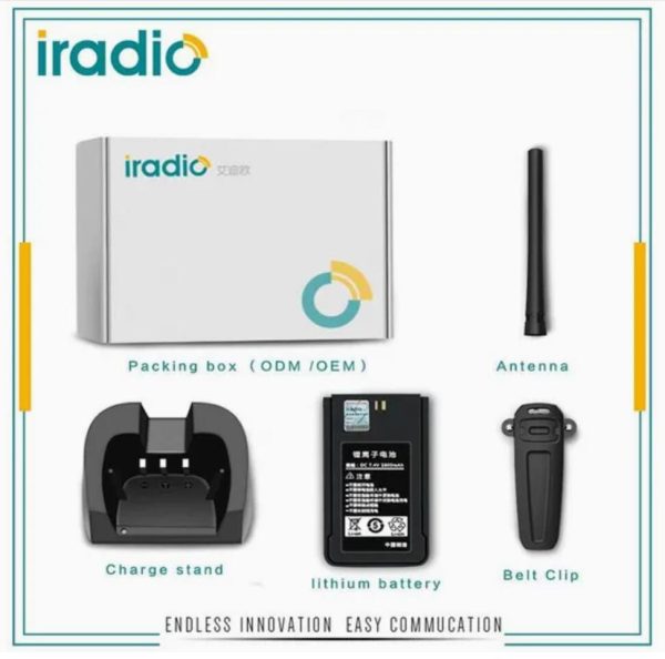 Iradio UV 99 15W Multi-Range IP67 Waterproof Dual Standby Walkie Talkie 1024 Channels - Image 5
