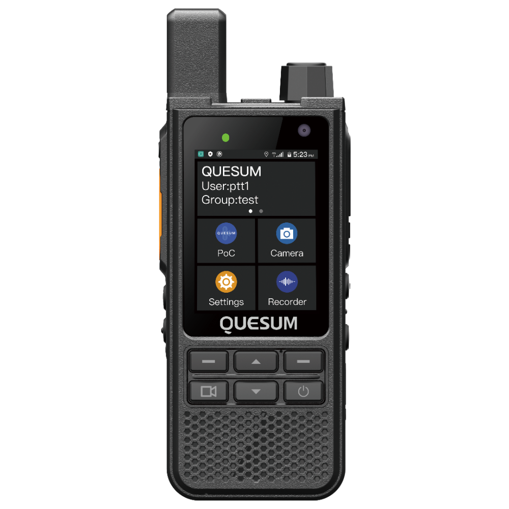 QUANSHENG MP70S PoC Android System High-Tech Walkie Talkie 4G Smart PoC Android 10 Two-Way Radio GPS Location