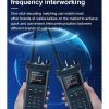 2025 Newest Real 20W Portable FM Transceiver Air Band NOAA One-click replication 6 bands VHF UHF 199CHS 10800 Battery - Image 5