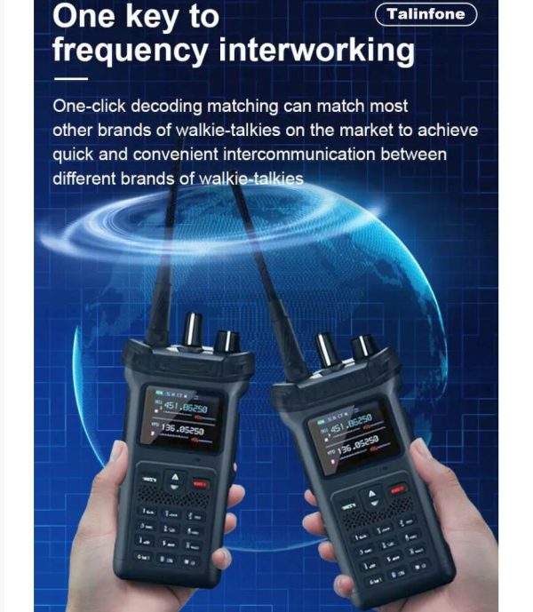 Amateur Radio Real 20W Air Band 6 bands Dual Band VHF UHF 199CHS 10800 Battery NOAA One-click replication - Image 5