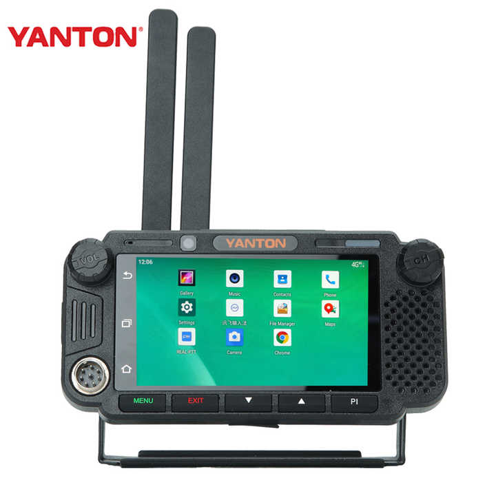 YANTON TM-7600 Professional PTT Radio 4G LTE 3G WCDMA GSM IP Network POC Mobile Car Radio Walkie Talkie With GPS