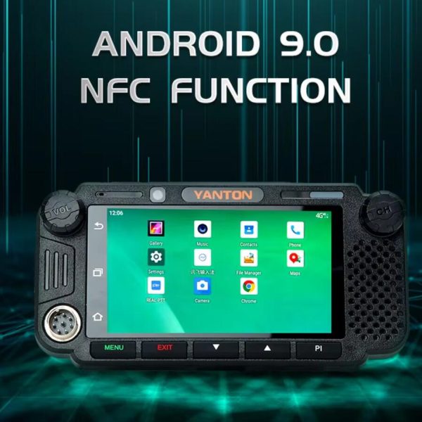 YANTON TM-7600 Vehicle Mobile Transceiver Android 4G PoC Mobile Zello Car Radio - Image 5