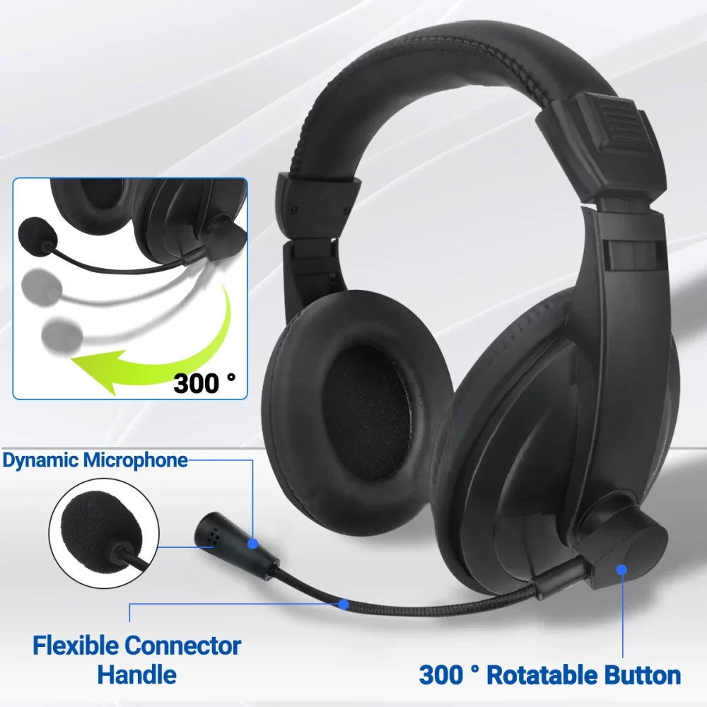 PTT VOX MIC Flexible Earphone Two Way Radio Headset for Baofeng UV-21 Pro UV-5R Quansheng UV-K5(8) UV-K6 Walkie Talkies - Image 5