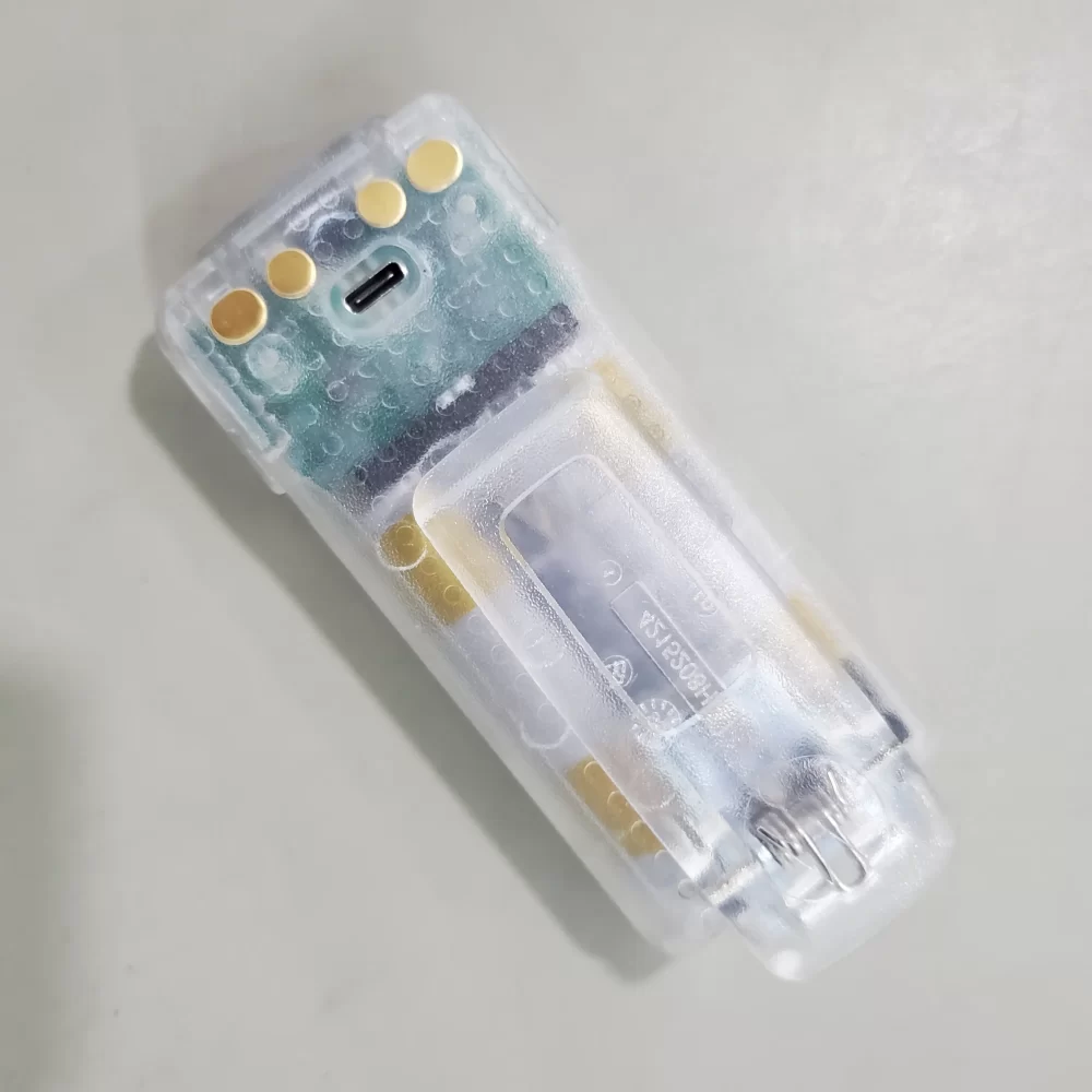 New Transparent Battery Vibrating Bright Batteries for Motorola XiR P8608 XiRP8668 XiR P8660 DEP550 - Image 3