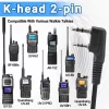 PTT VOX MIC Flexible Earphone Two Way Radio Headset for Baofeng UV-21 Pro UV-5R Quansheng UV-K5(8) UV-K6 Walkie Talkies - Image 6