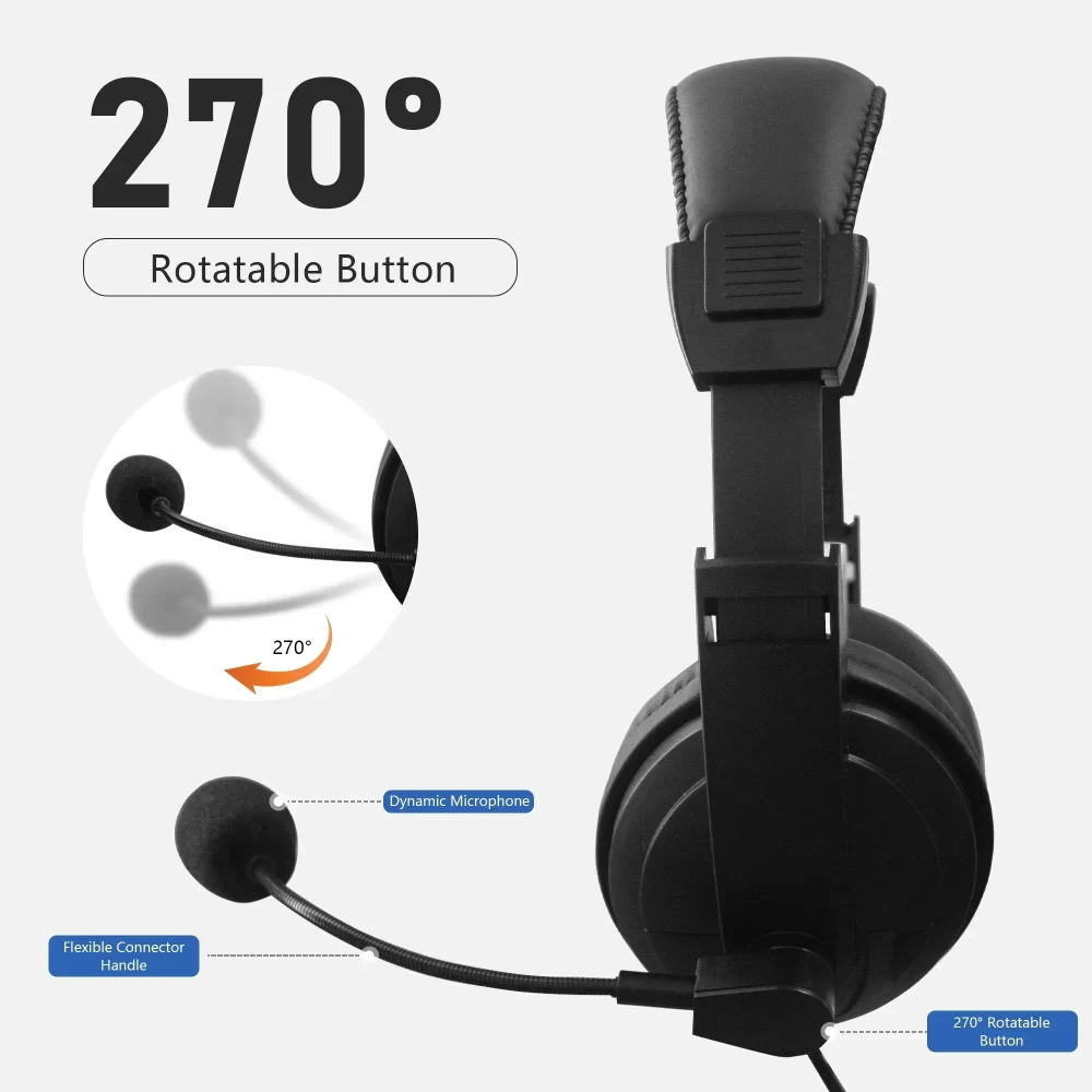 Walkie Talkie Headphone OverHead Headset K Type Plug Earphone For Baofeng UV5R UV-26 DM-1701A Quansheng UV-K6 UVK5 Kenwood Radio - Image 3