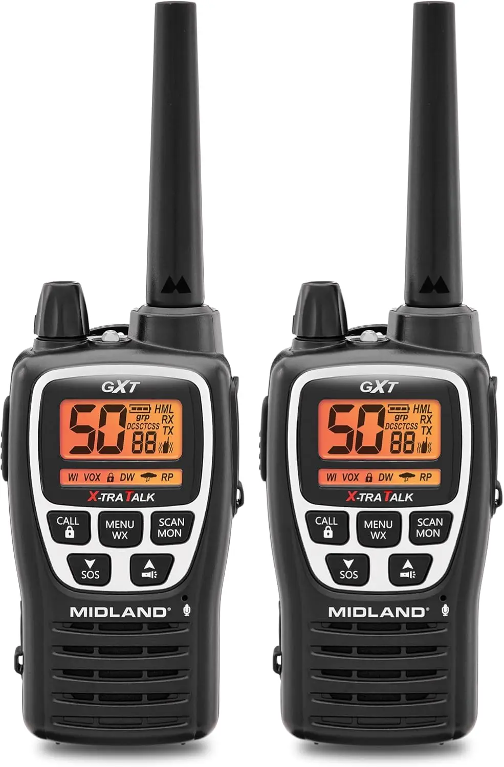 Midland GXT3000 2packs GMRS Long Distance Ham Radios Free Shipping