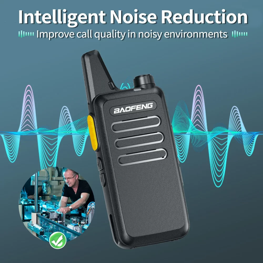 New Baofeng BF-T20 D GMSK Walkie Talkie Portable Type-C Charging UHF For BF-888S F22 Two Way Radio for Station Hotel Hunting - Image 5