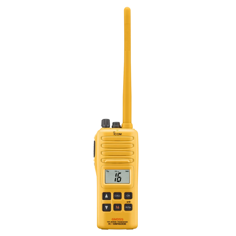 ICOM IC-GM1600E Long Range Handheld Marine VHF Radio GMDSS Walkie Talkie 2W Survival Craft - Image 2