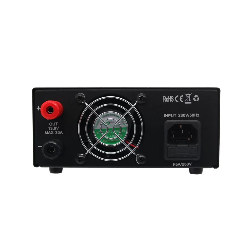 QJE PS30SWIV Power Supply 13.8V 30A Adjustable Linear Power Supply Stable DC communication switching power supply Automotive power supply - Image 4