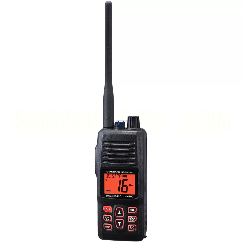 Standard Horizon HX400IS Floating Ship Boat Intrinsically Safe 5W Handheld VHF Marine Radio