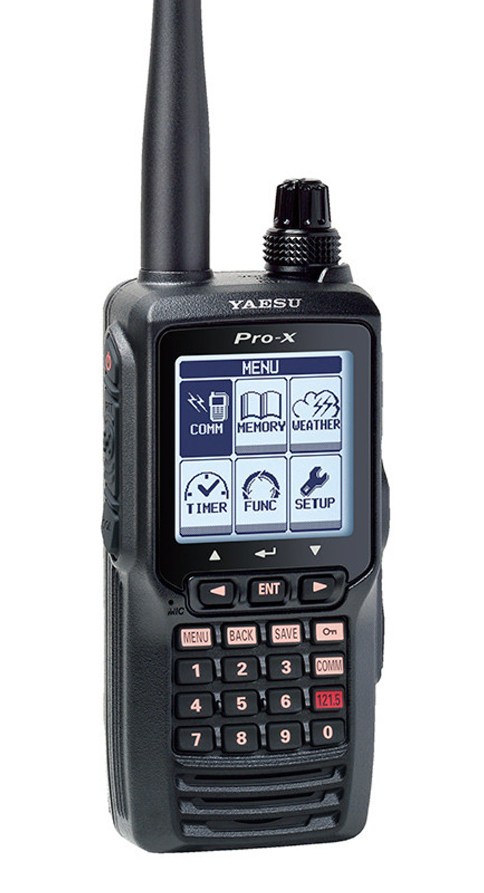 Yaesu FTA-550L Handheld Airband Transceiver w/ILS (Localizer) & VOR Navigation