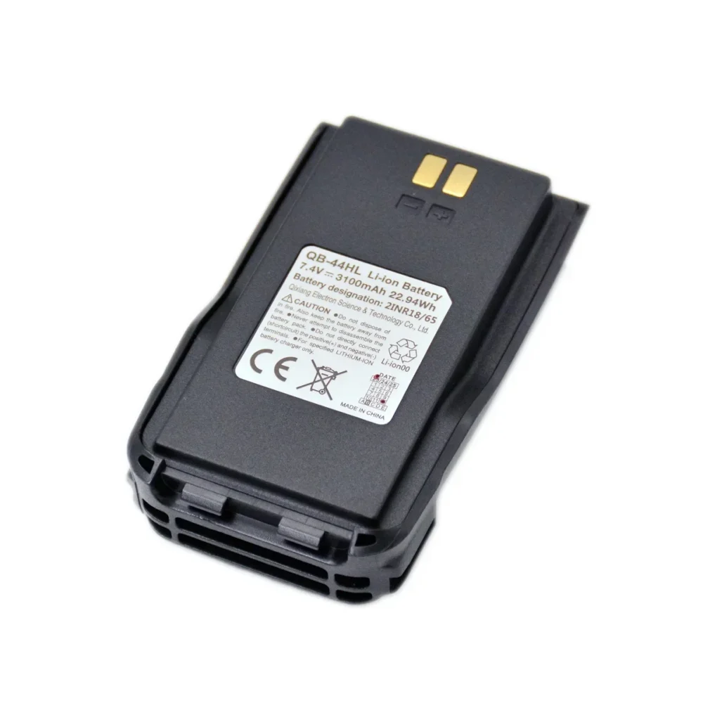 Authentic AnyTone QB44HL Li-ion Battery Pack DC7.4V 3100mAh 22.94WH Optional USB C port for AT868 AT878UV II Plus Accessory - Image 2