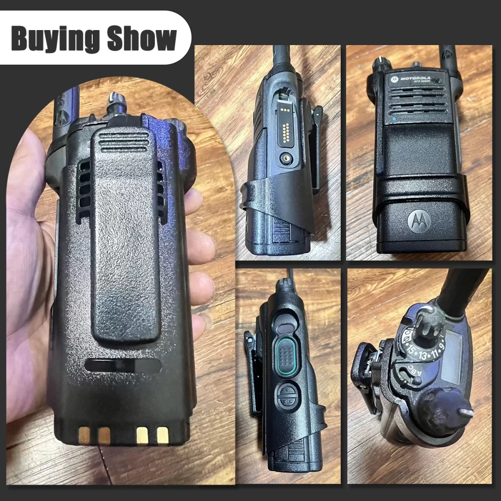 Walkie Talkie Clip Holster Carry Case Fit Motorola APX6000 APX8000 PMLN5709 PMLN5709A Holder Case Belt Clip Ham Two Way Radio - Image 5
