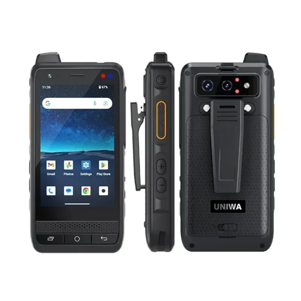 NEWEST Uniwa F400 4Inch DMR Digital Waterproof Walkie Talkie ZELLO Smartphone - Image 3