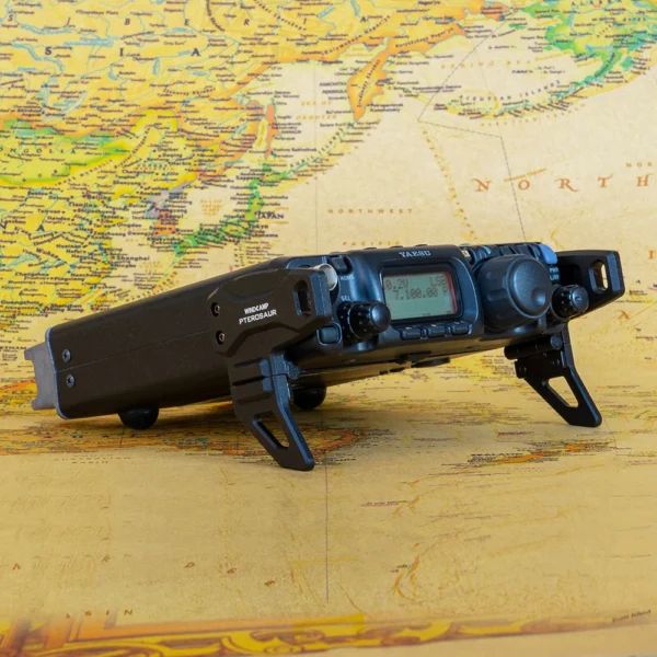 Aluminum Alloy Foot bracket Pterosaurs Stand for YAESU FT-818ND 817ND FT-817 FT-818 HF Ham Radio - Image 6